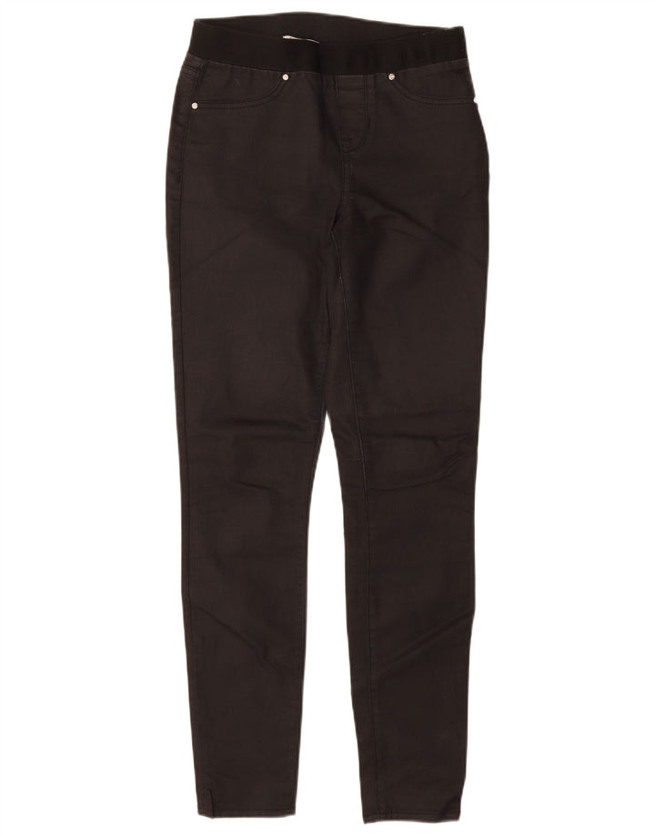 Pantaloni Jeggings Da Donna KAREN MILLEN UK 8 Small W26 L29 Nero