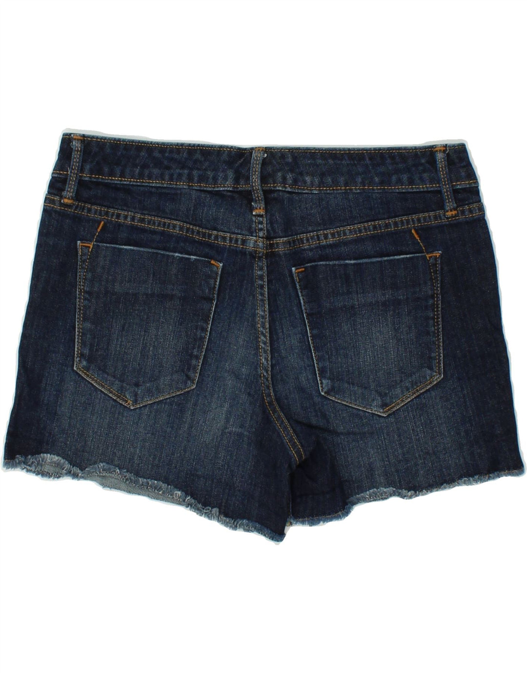 MOSSIMO Womens Mid Rise Denim Shorts US 6 Medium W28  Navy Blue Cotton Vintage Mossimo and Second-Hand Mossimo from Messina Hembry 