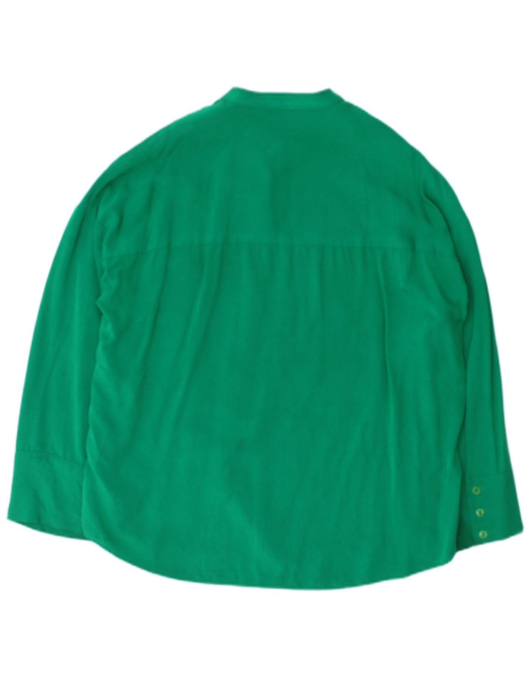 Camicetta oversize da donna Zara UK 10 piccola viscosa verde