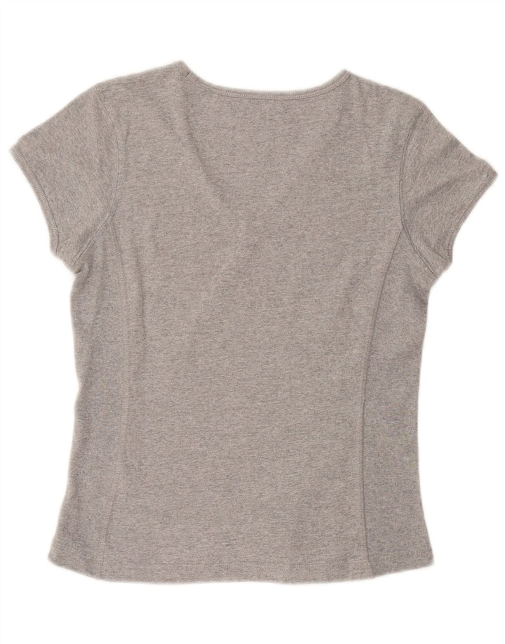 T-shirt Champion da donna Heritage Classics UK 12 cotone grigio medio