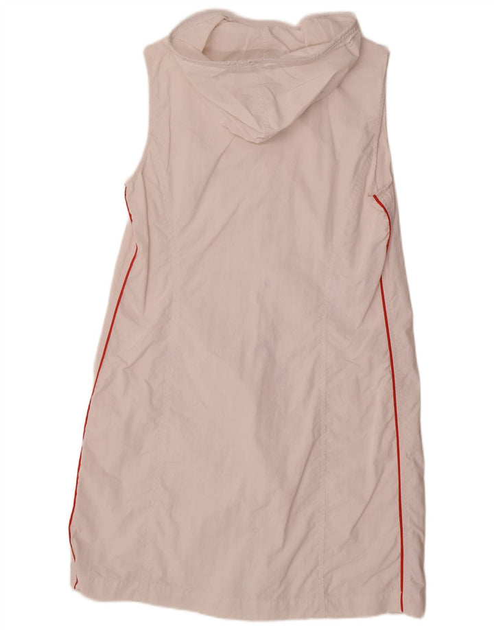Impermeabile Colmar Donna Senza Maniche con Cappuccio IT 46 Large Bianco Poliammide