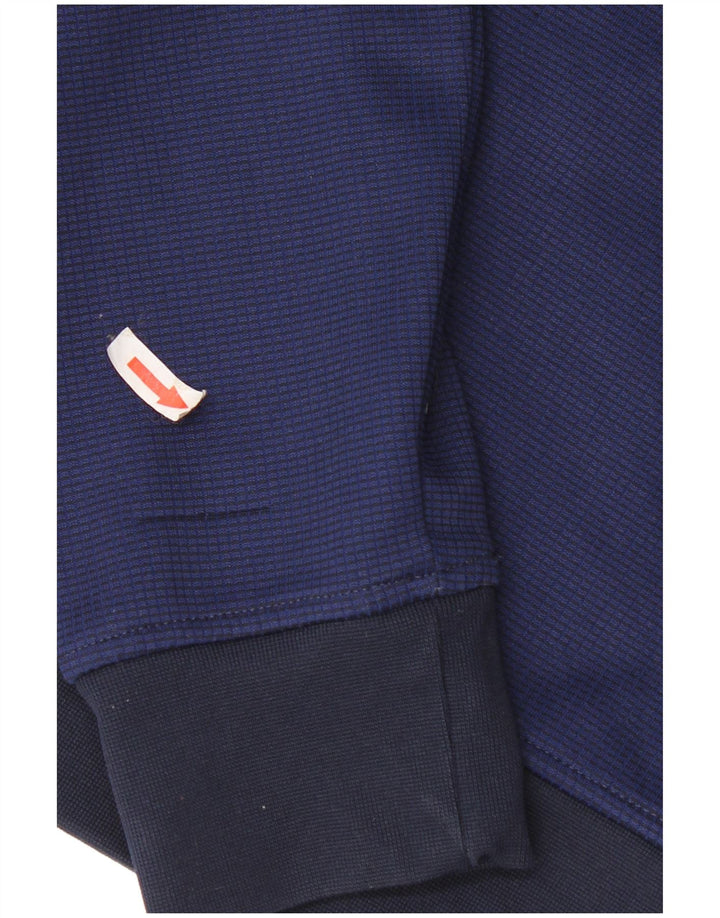 Maglione con cappuccio da uomo Jack & Jones in poliestere blu medio