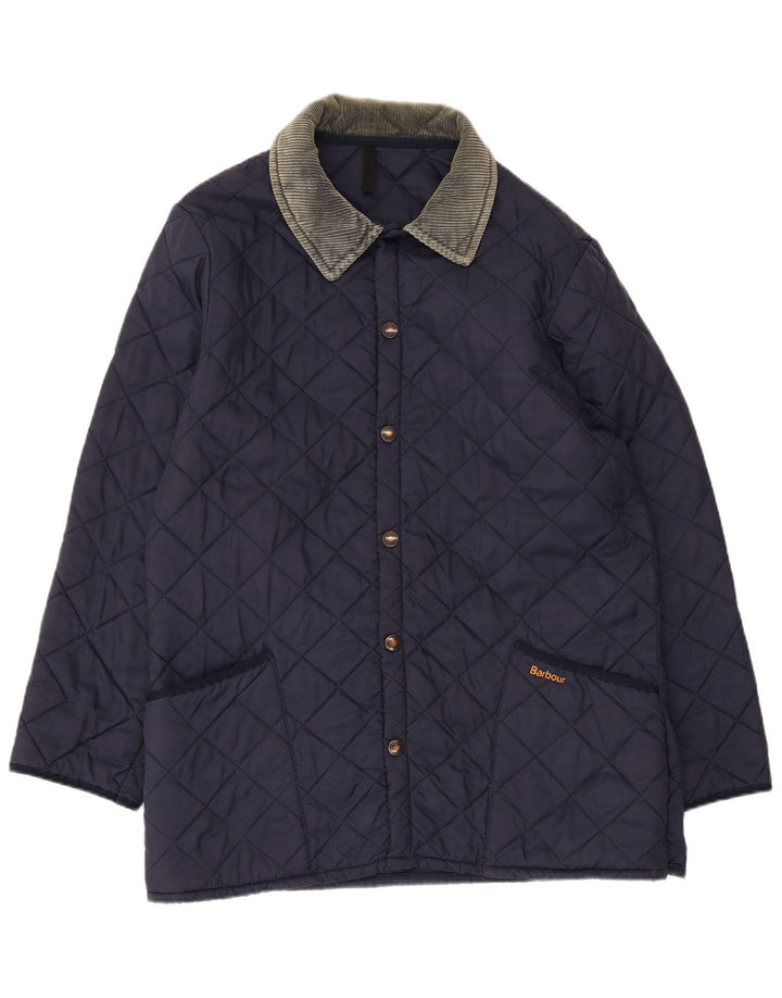 Giacca trapuntata da uomo Barbour UK 38 medio blu navy