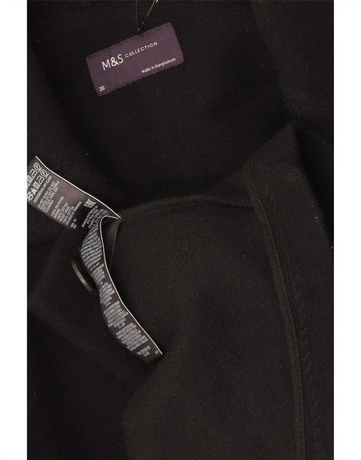 Soprabito da donna Marks & Spencer UK 20 2XL poliestere nero