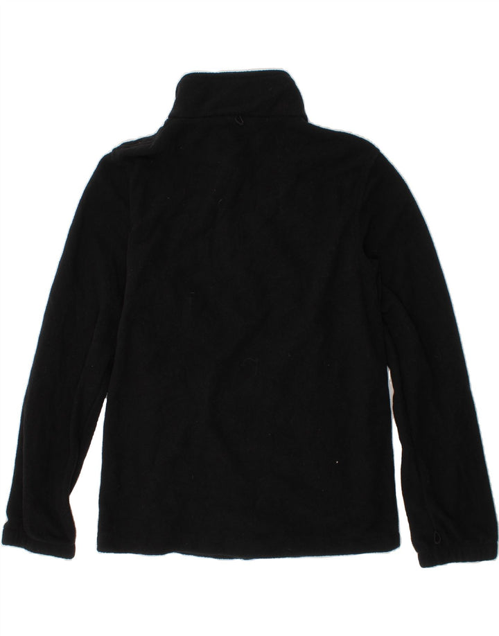 MOUNTAIN WAREHOUSE Boys Fleece Jacket 11-12 Years Black Polyester Vintage Mountain Warehouse and Second-Hand Mountain Warehouse from Messina Hembry 