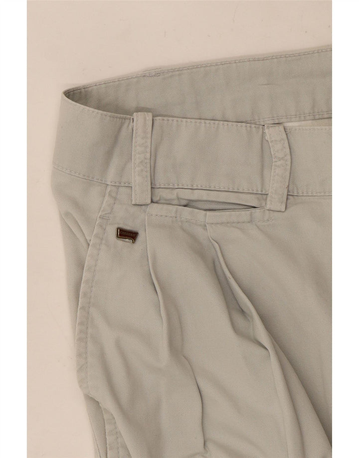 Pantaloni chino con pegging da donna Carrera grandi W32 L28 grigi
