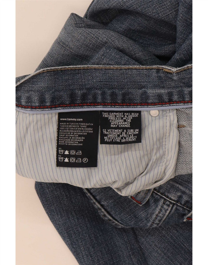 Jeans dritti da uomo Tommy Hilfiger W38 L34 cotone blu