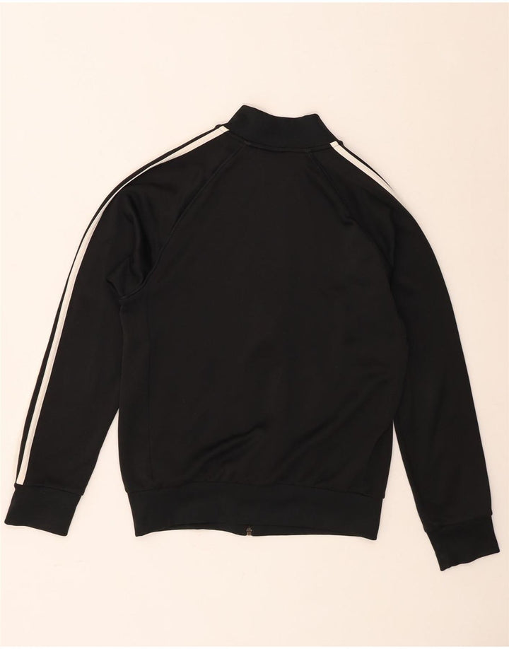 Giacca da tuta da donna Adidas UK 14 Medium Nero Poliestere