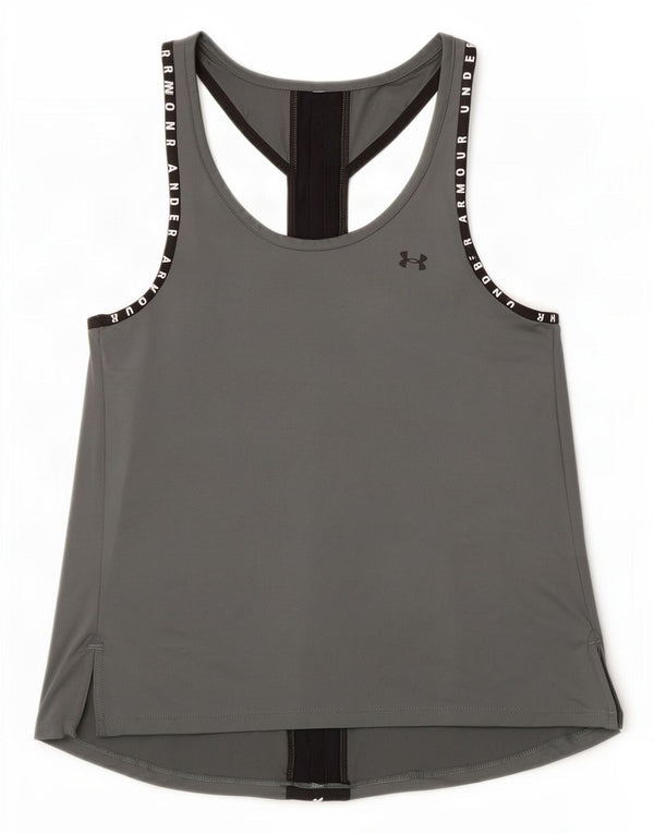 Canottiera grafica da donna Under Armour UK 6 XS Grey Colourblock