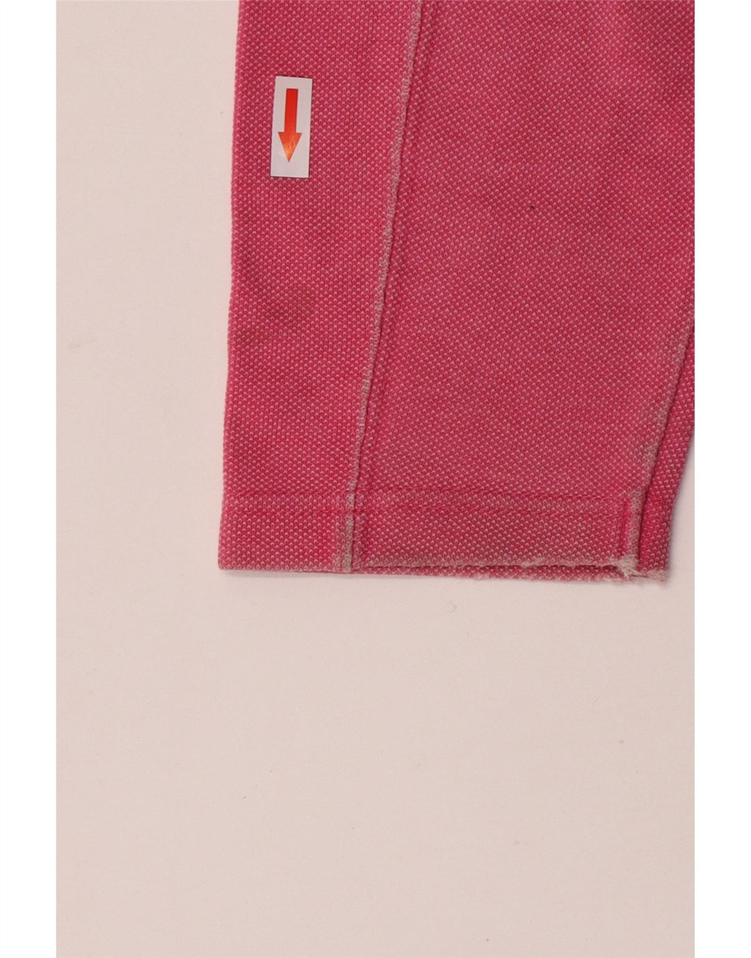 Crew Clothing Felpa con collo con zip da uomo Maglione piccolo in cotone rosa