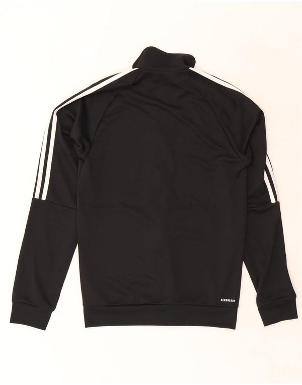 Adidas Mens Aeroready Tracksuit Top Jacket UK 32/34 XS Black Polyester