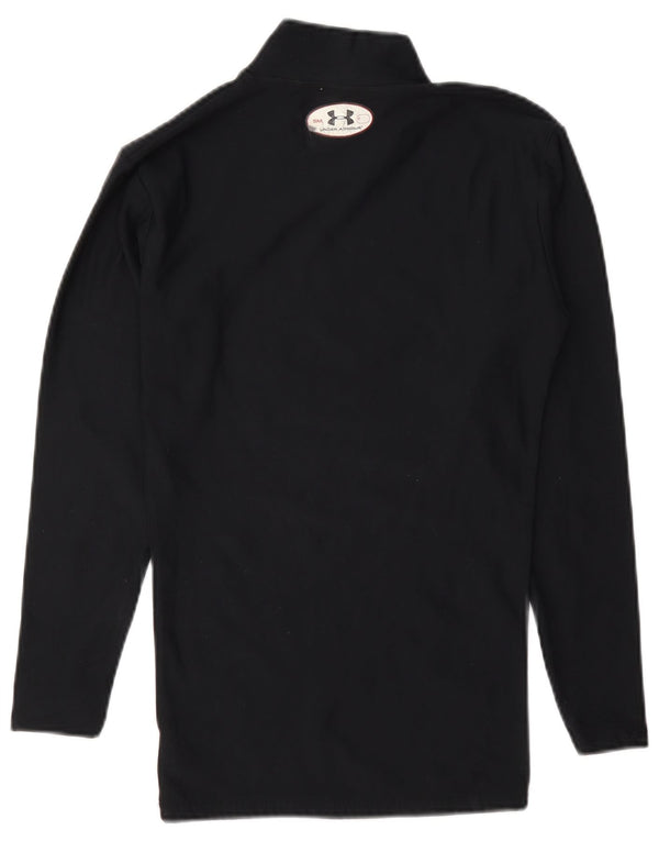 Under Armour Mens Cold Gear Top manica lunga piccolo nylon blu navy