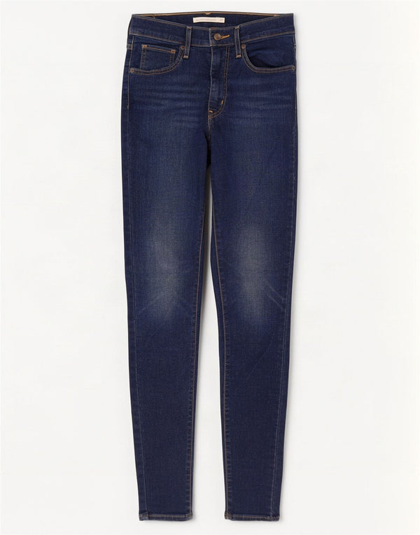 Jeans Levi's Mile High Super Skinny da donna W27 L32 in cotone blu