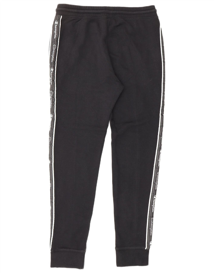 CHAMPION Pantaloni da tuta con grafica da uomo Joggers Medium Nero