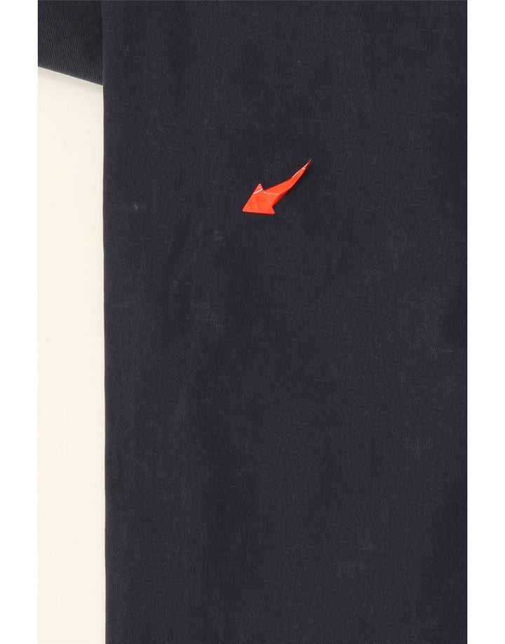 Pantaloni chino slim da uomo Tommy Hilfiger W36 L34 cotone blu navy