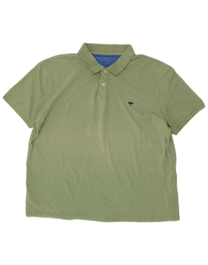 Polo da uomo Fynch Hatton 2XL cotone verde