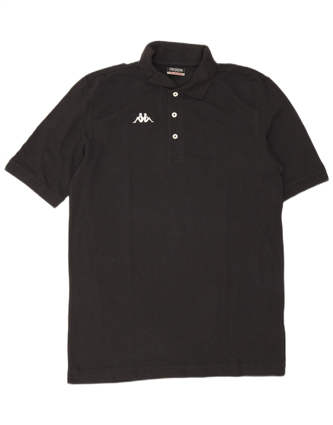 Polo Kappa Uomo XL Cotone Nera