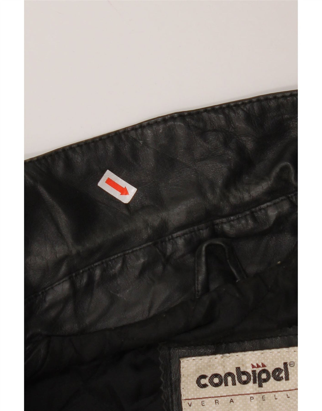 Giacca in Pelle Uomo CONBIPEL IT 44 XS Pelle Nera