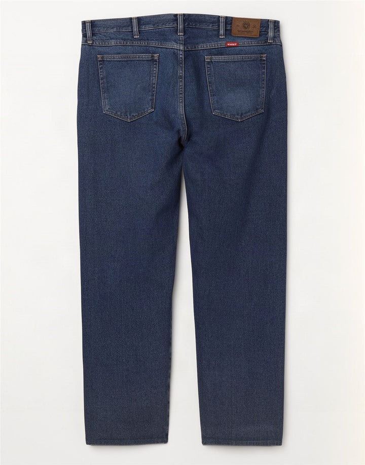 Jeans dritti da uomo Wrangler W40 L30 cotone blu