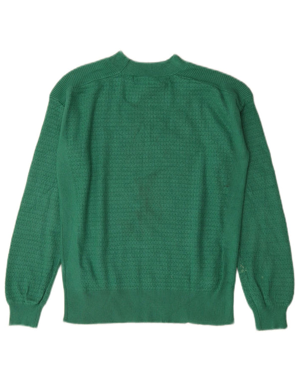 Maglione maglione oversize con collo dolcevita da donna Marks & Spencer UK 6 XS Verde