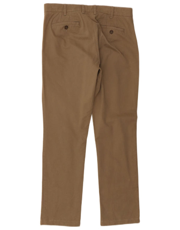 Pantaloni chino slim da uomo di Dack IT 50 Large W34 L30 Cotone beige