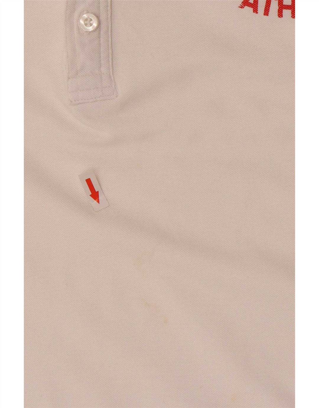 Polo da uomo Guru 2XL in cotone bianco