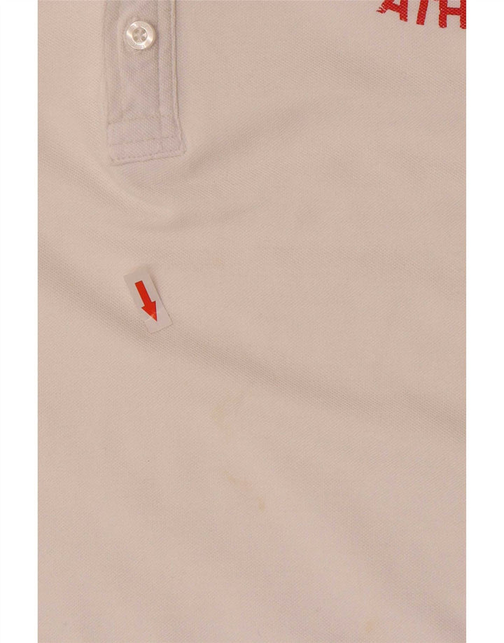 Polo da uomo Guru 2XL in cotone bianco