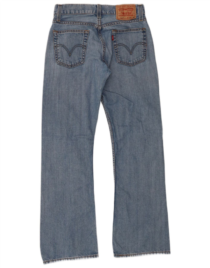 Levi's Donna 527 Jeans Bootcut a vita bassa W29 L30 Cotone Blu