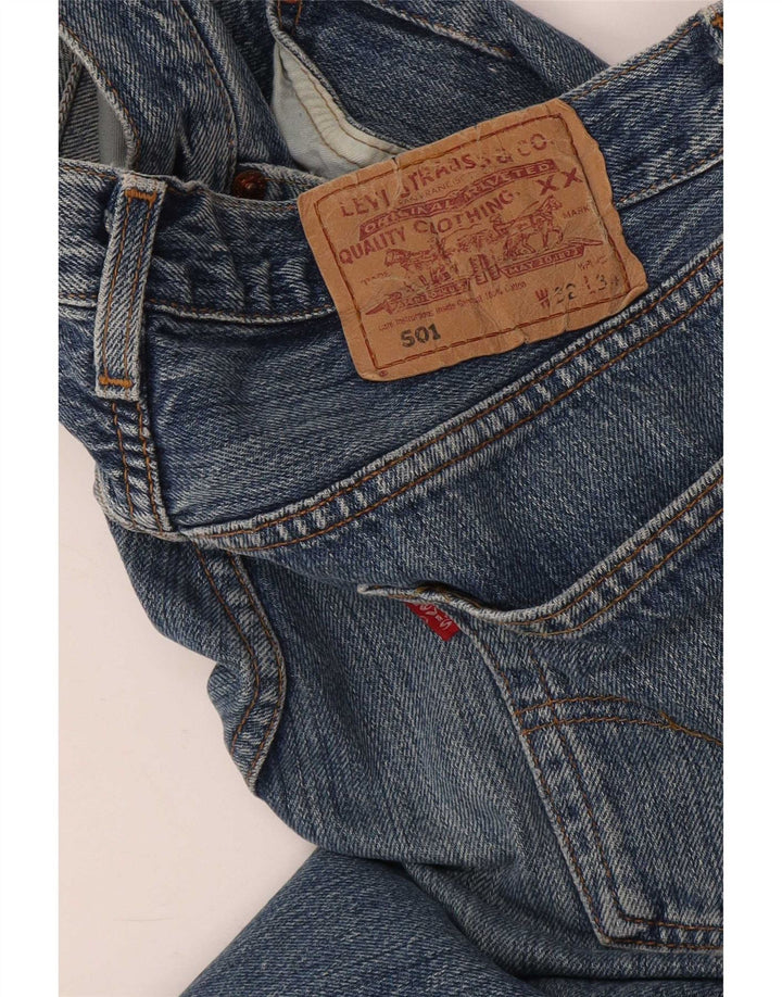 Levi's Uomo 501 Jeans dritti W32 L34 Blu