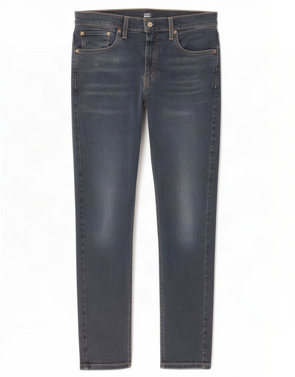 Levi's Uomo 512 Jeans affusolati slim W32 L32 Cotone blu navy