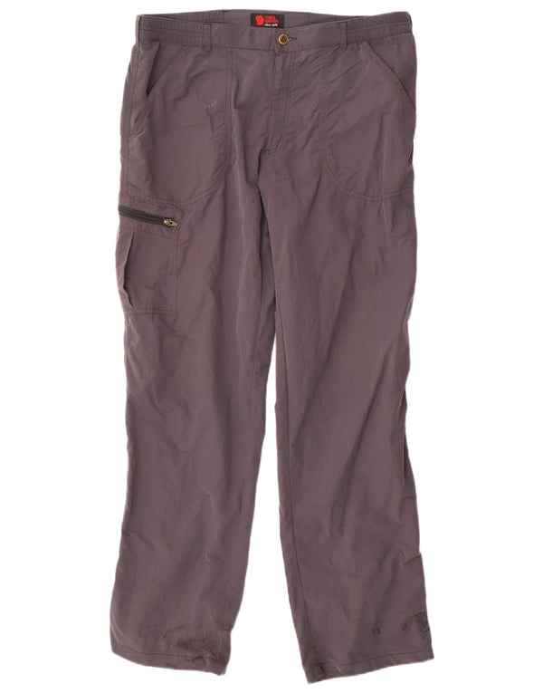 Pantaloni cargo dritti da uomo Fjall Raven IT 50 Large W34 L33 Nylon grigio