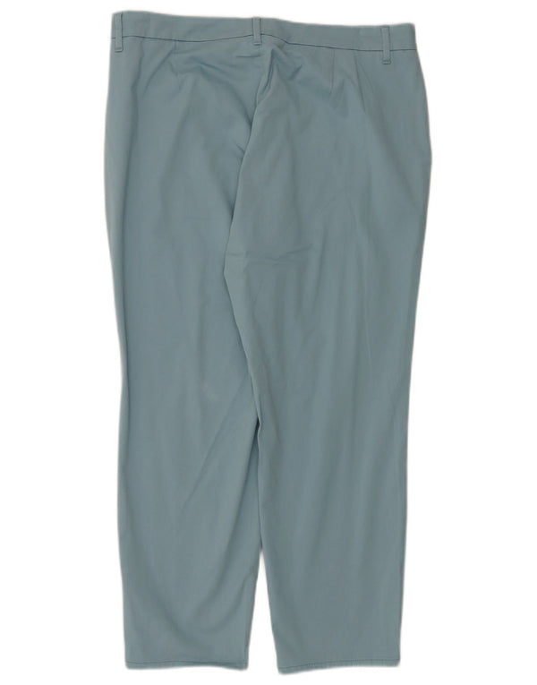 Pantaloni corti affusolati da donna Marks & Spencer UK 16 Large W34 L26 Blu