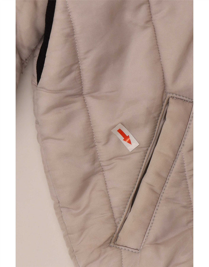 Giacca imbottita con cappuccio Refrigiwear da bambino 13-14 anni in poliammide bianco sporco