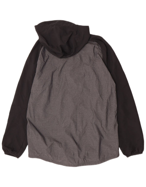 Giacca antipioggia Adidas Redhawk Graphic da uomo UK 38 Colorblock grigio medio