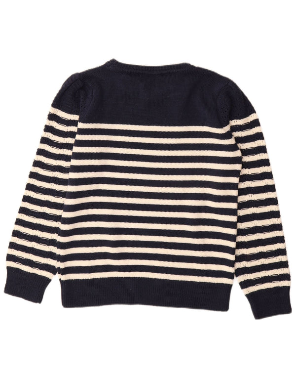 Crew Clothing Maglione da donna con scollo a barca UK 12 Medio Blu navy