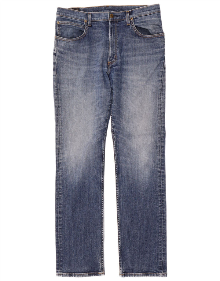 Jeans dritti da uomo Lee Brooklyn W34 L34 cotone blu