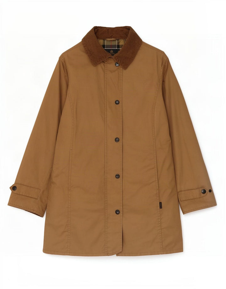 Impermeabile da donna Barbour UK 12 cotone marrone medio