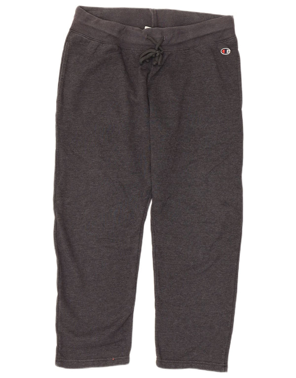Pantaloni da tuta corti da donna Champion UK 16 grandi in cotone grigio