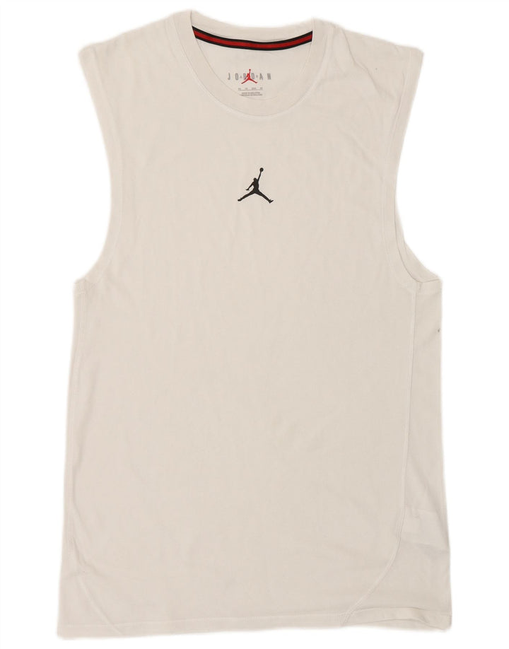 Gilet da uomo Jordan XS in cotone bianco