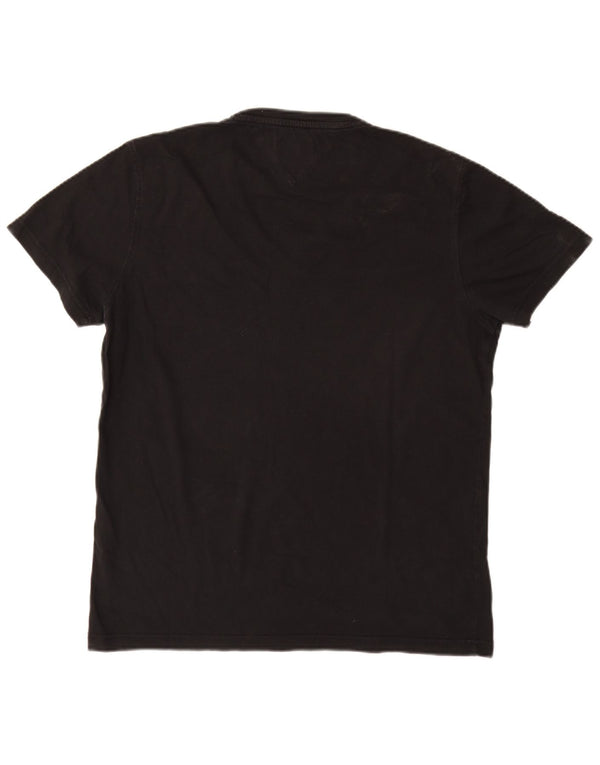 TOMMY HILFIGER T-shirt da uomo grande grande nera