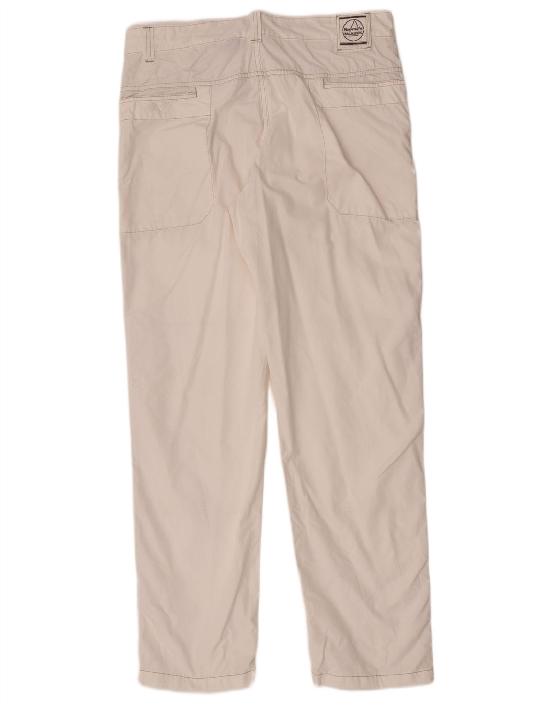 Pantaloni chino slim da uomo Murphy & Nye W36 L32 cotone bianco
