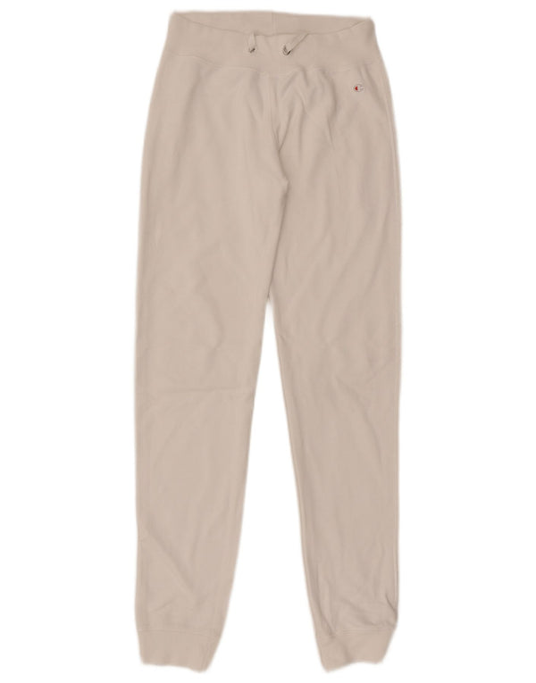 Champion Womens Heritage Classics Tracksuit Trousers Joggers UK 6 XS White