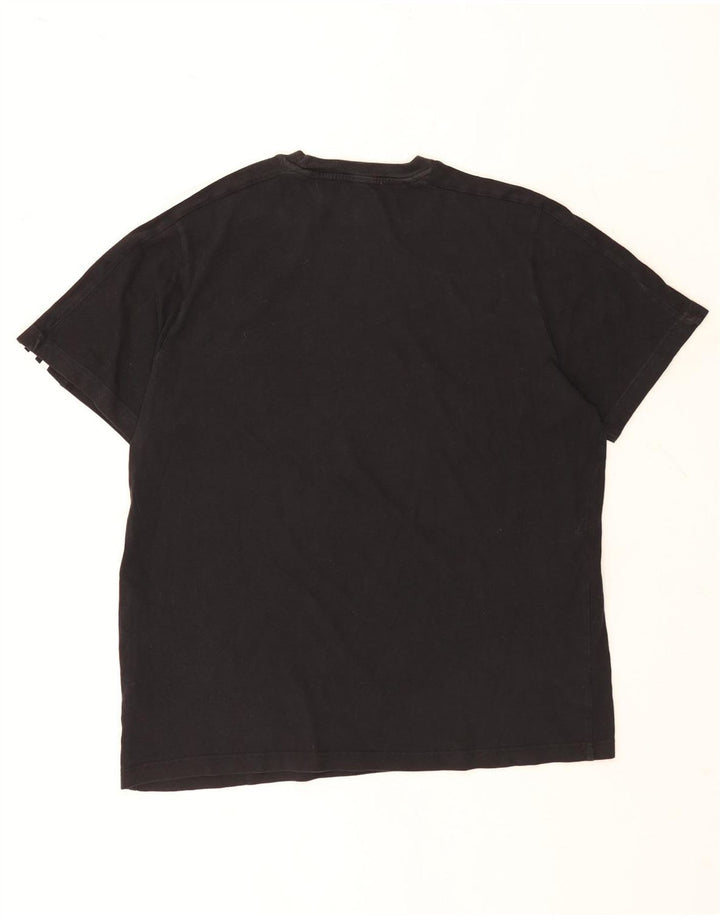T-shirt da uomo Adidas Top XL in cotone nero