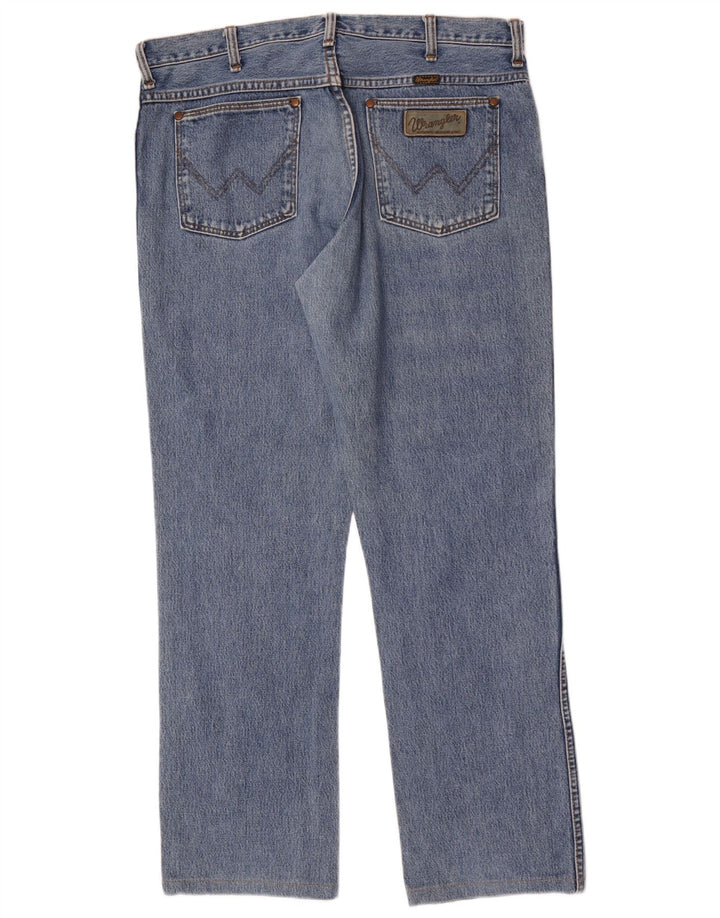Jeans dritti da uomo Wrangler W36 L31 Blu