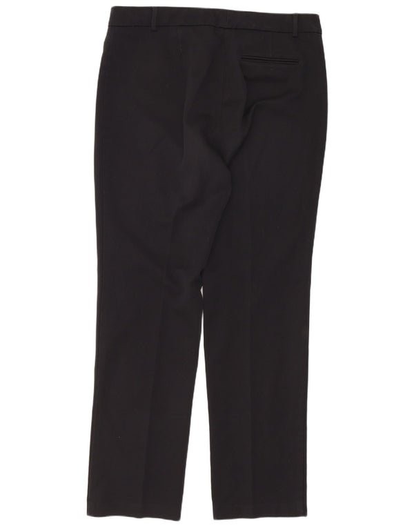 Pantaloni casual slim fit da donna Marks & Spencer UK 14 Large W34 L30 neri