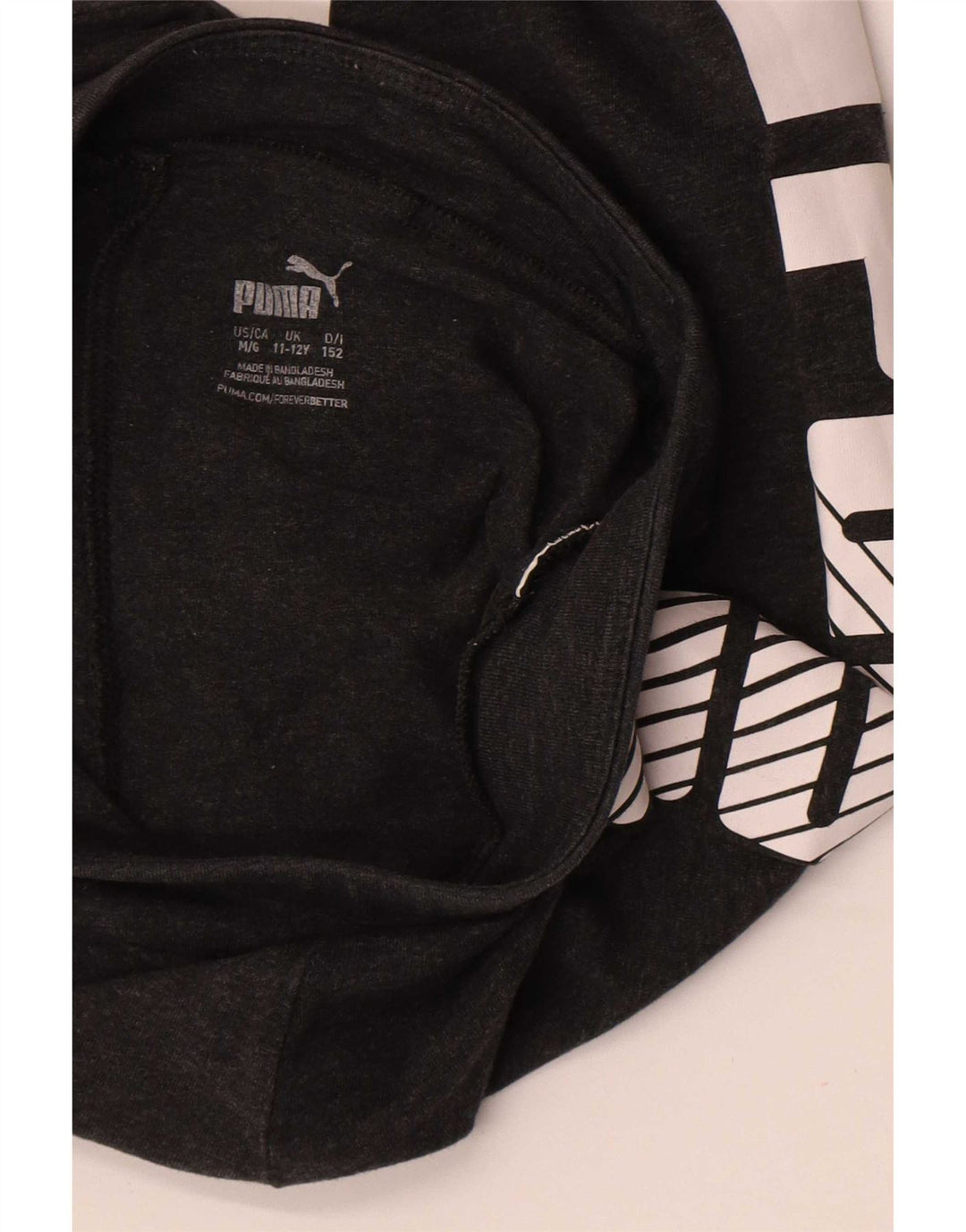 Leggings grafici per ragazze Puma 11-12 anni Grigi