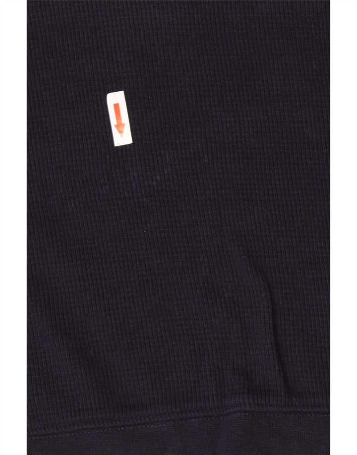 Maglione Zara da uomo con collo alto piccolo blu navy