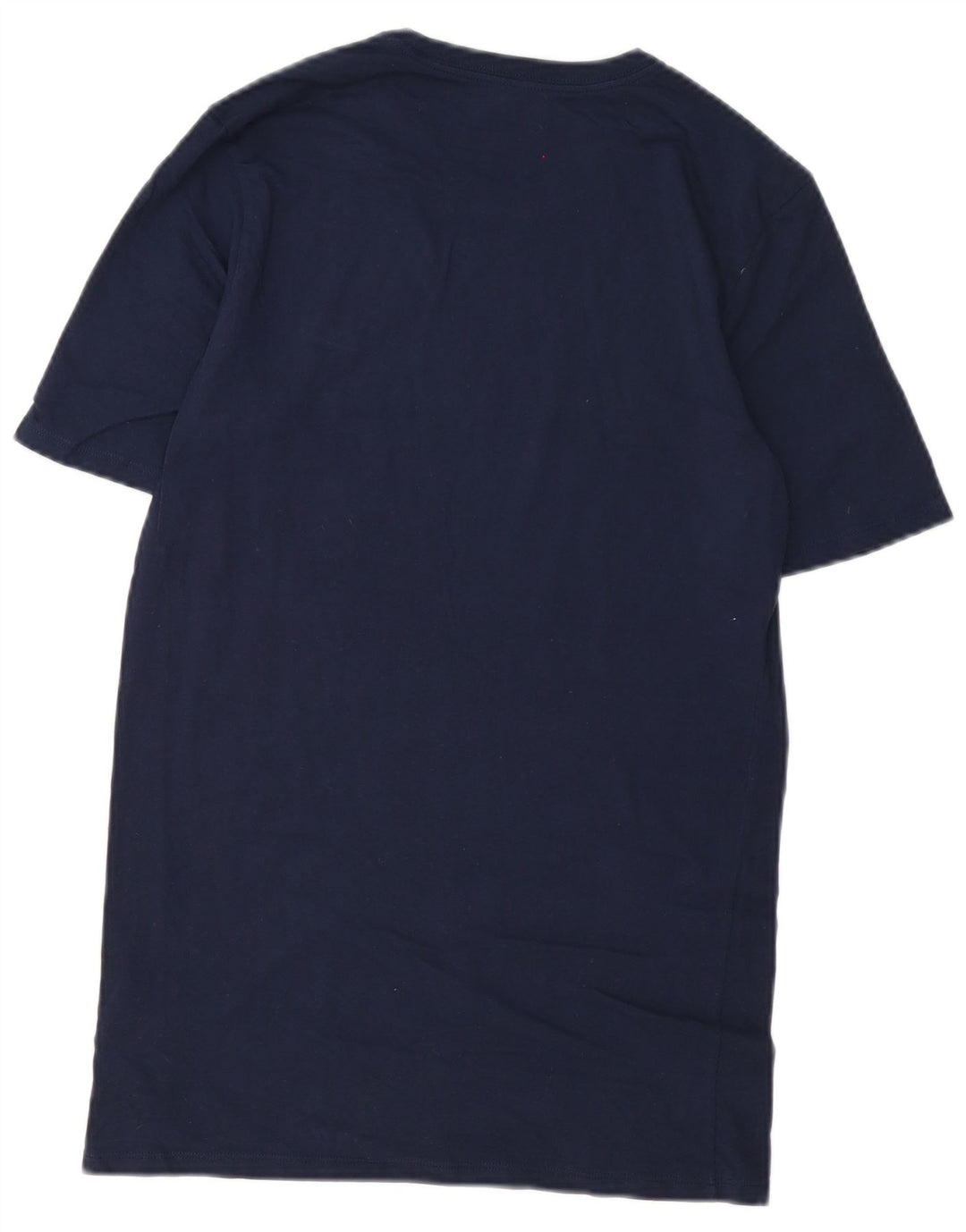 T-shirt Nike da uomo dal taglio atletico, piccola, in cotone blu navy
