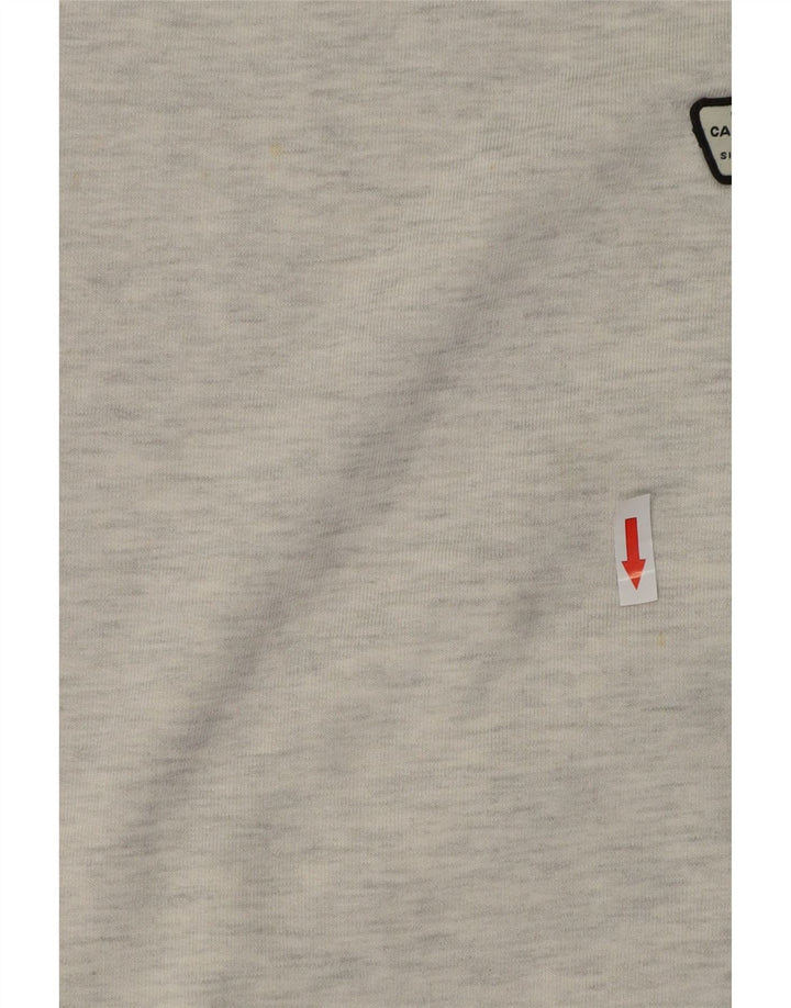 Felpa da uomo Vans, maglione piccolo, in cotone color block grigio