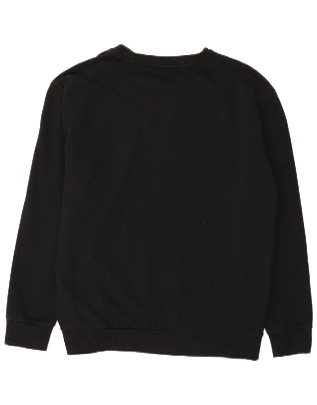 Felpa da uomo Fila Maglione grande cotone nero